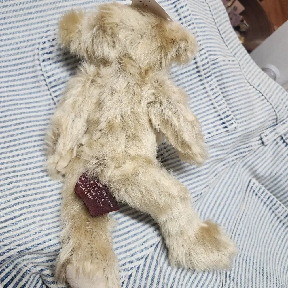 The Bearington Collection Tan Bear Baby 9